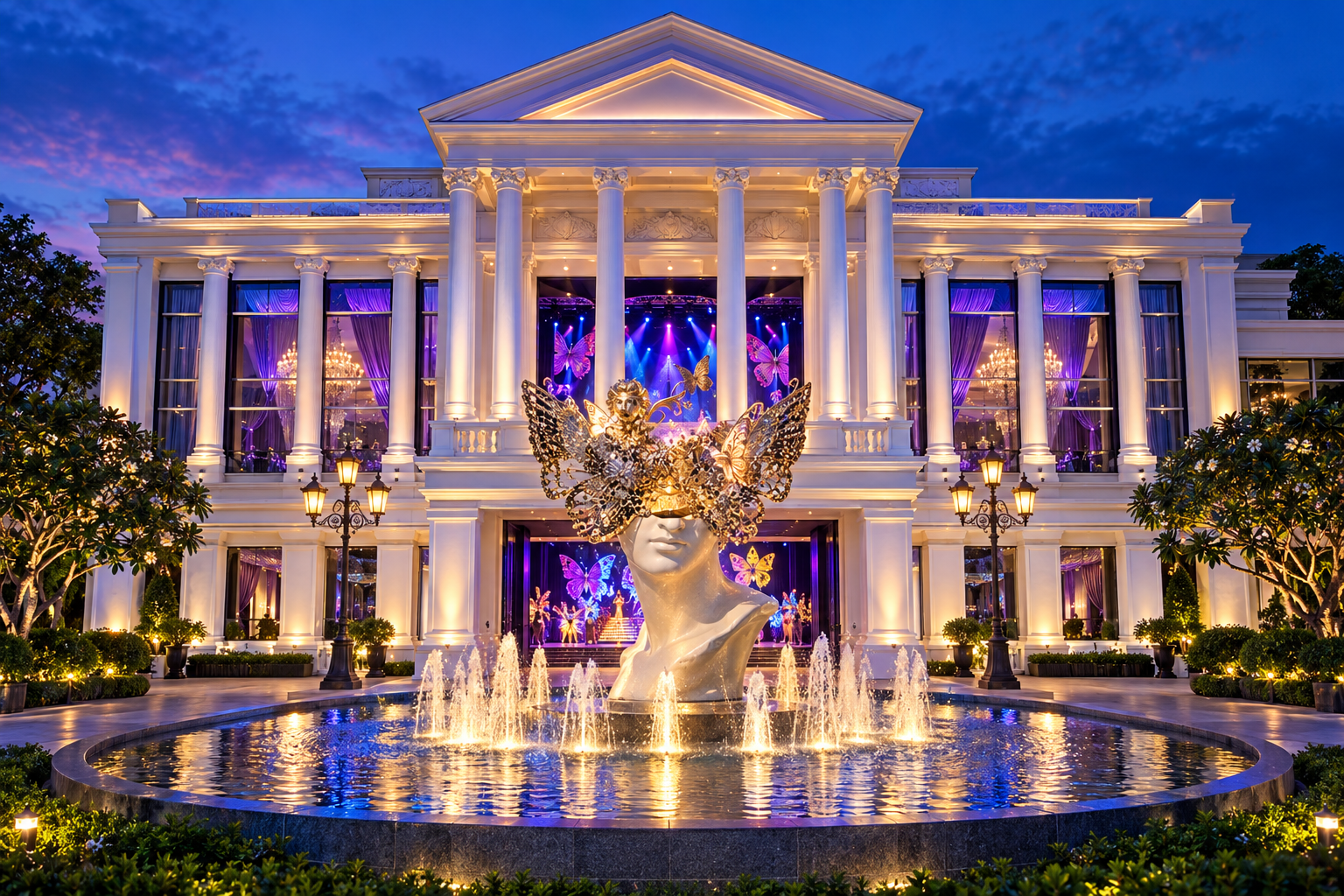 ภาพสร้างใหม่บรรยากาศโรงละคร Tiffany’s Show ในพัทยา